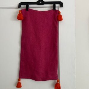 Serena and Lily linen throw pillow